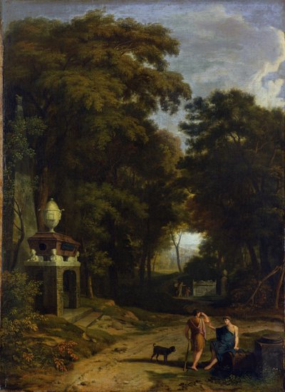 Idyllic Landscape by Albert Meyering